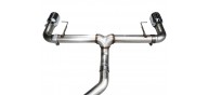 AWE Track Edition Axleback Exhaust for G2x 330i/430i